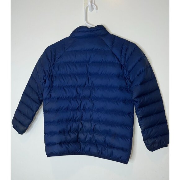 Marmot Kids Blue Puffer Jacket Size M Full-Zip Lightweight Insulated Winter Coat - Picture 5 of 8